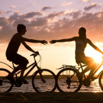Bike riding