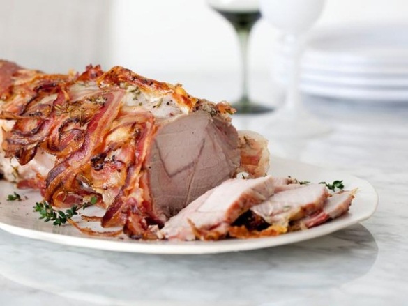 Pancetta-Wrapped Pork Roast. (Photo: Food Network)