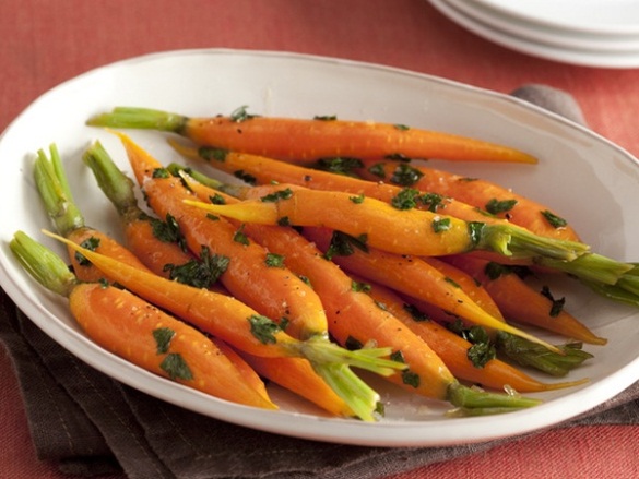 Honey-Glazed Carrots. (Photo: Food Network)
