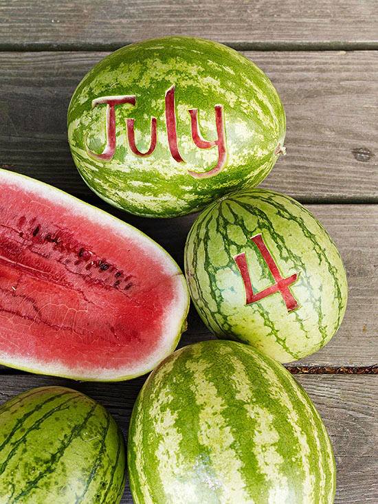 July 4 watermelon (Photo: Better Homes and Gardens)