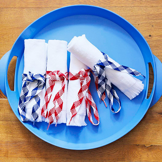 Oversized napkins (Photo: Better Homes and Gardens)
