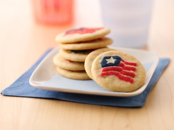 Flag Shape Cookies. (Photo: Pillsbury)