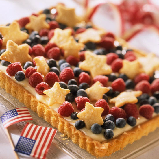 Fourth of July Fruit Tart. (Photo: Better Homes and Gardens)