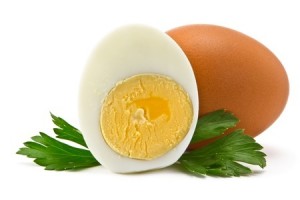 Hard boiled egg