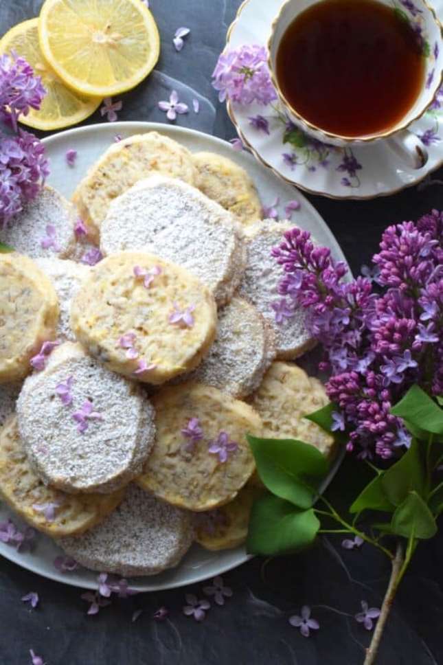 Nut Butter and Lilac Cookies (Photo: Lord Byron's Kitchen)