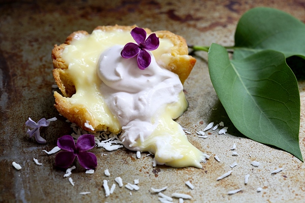 Lilac Coconut Cream Tarts (Photo: PBS)