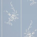 Elsinore Floral Stripe-Wedgewood by Ralph Lauren.