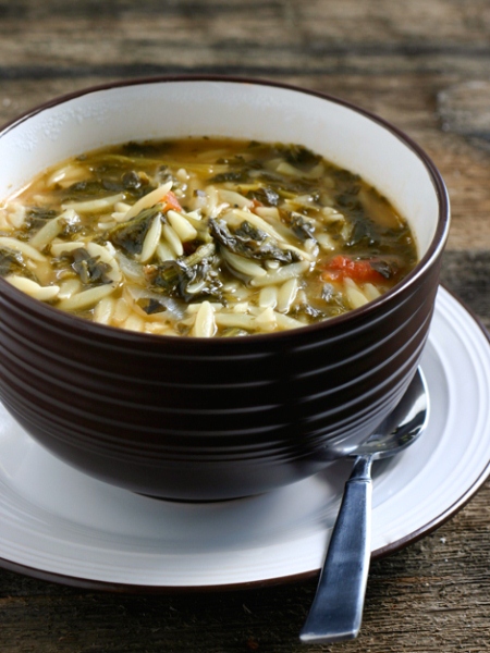 Spinach Tomato Orzo Soup (Photo: Eclectic Recipes)