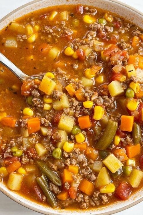 Hamburger Soup (Photo: Together As Family)