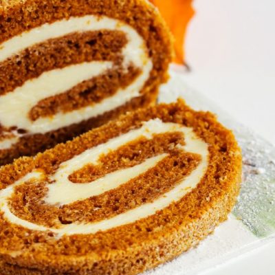 Spiced Pumpkin Cake Roll