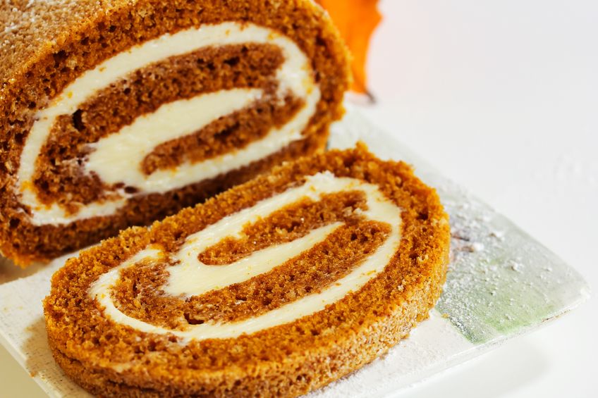 Spiced Cake Pumpkin Roll