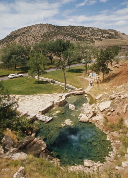 Hot Springs State Park, Thermopolis, WY. (Photo: Wyoming Tourism)