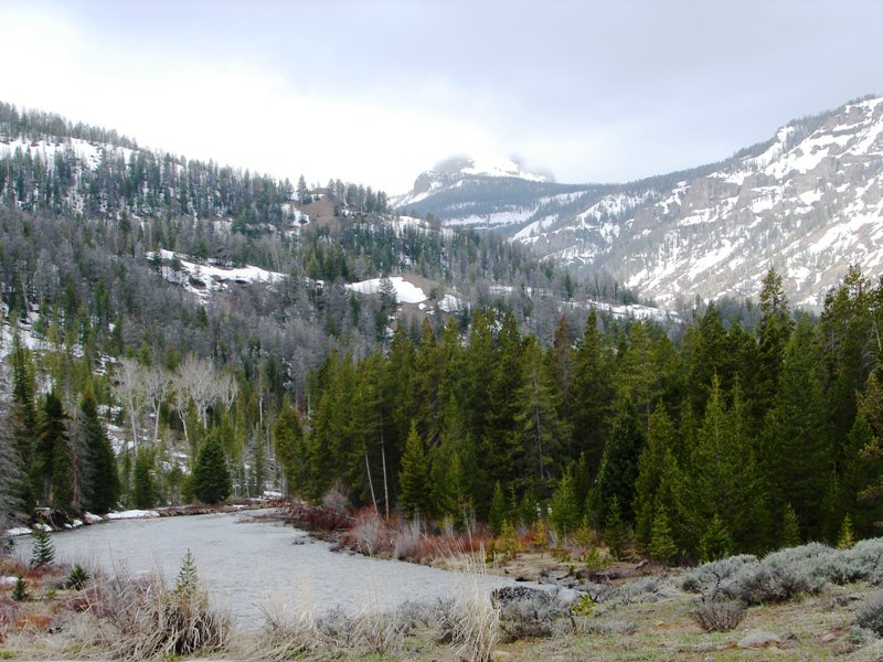 Washakie Wilderness and North Fork of the Shoshone River.