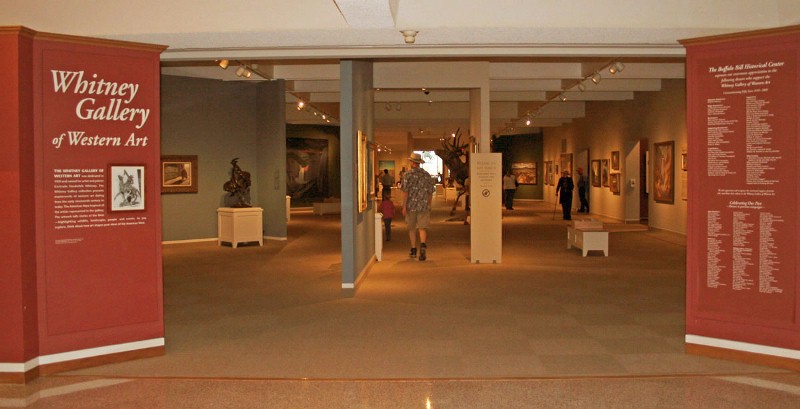 Whitney Gallery of Western Art entrance. (Photo: Buffalo Bill Center of the West)